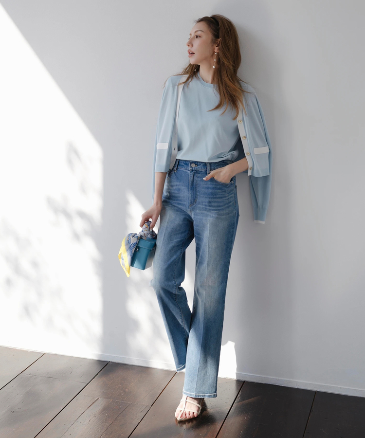 センタープレス美脚デニム | デニム | JUSGLITTY（ジャスグリッティー