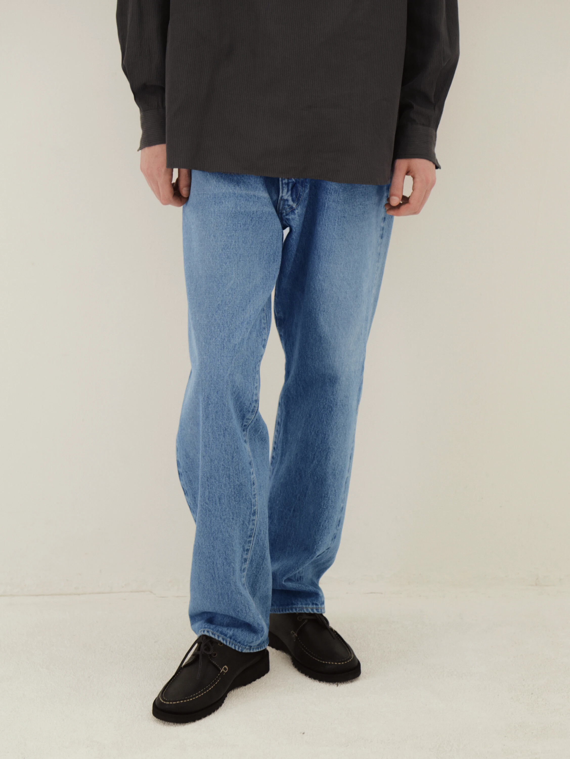 5P Zipper Front Denim Pants | BOTTOMS | KAPTAIN SUNSHINE ONLINE STORE