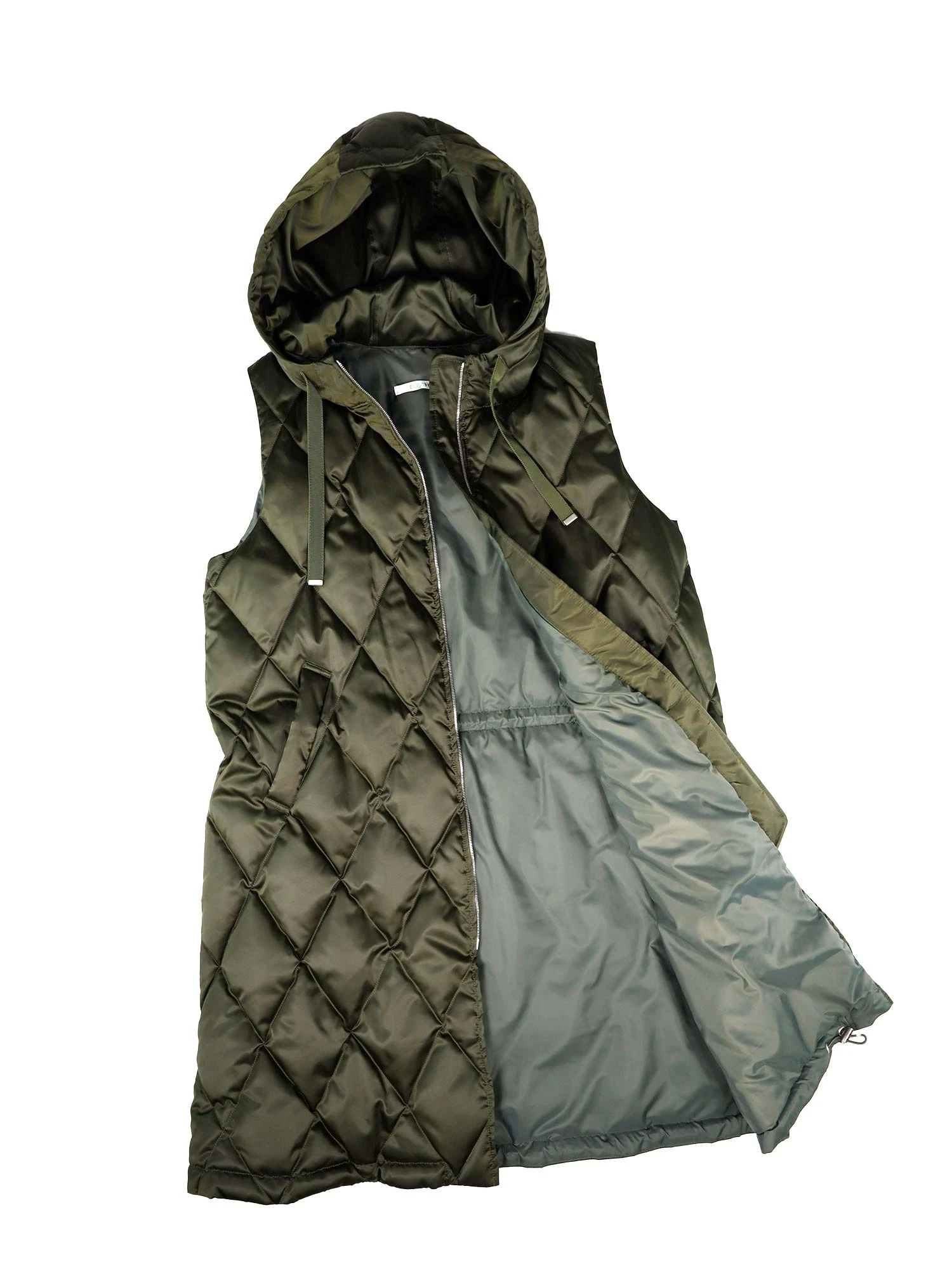 ロングダウンベスト / blancvert（ブランベール）｜woollen online