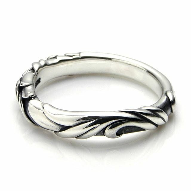 レザーズアンドトレジャーズ スクロールケルティックヴァインリング