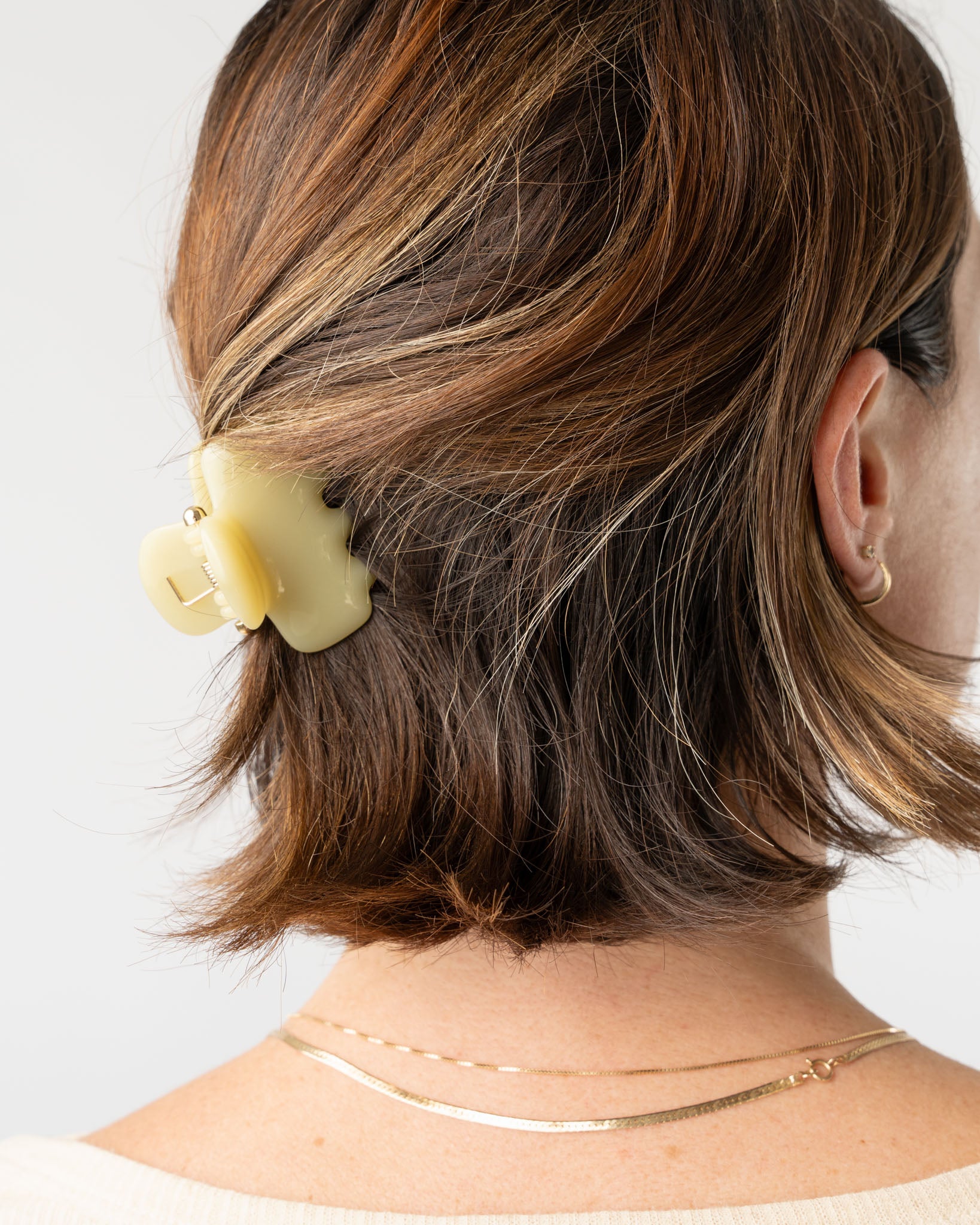 UNDO Hairware No. 2 Claw Clip in Avocado Curated at Jake and Jones