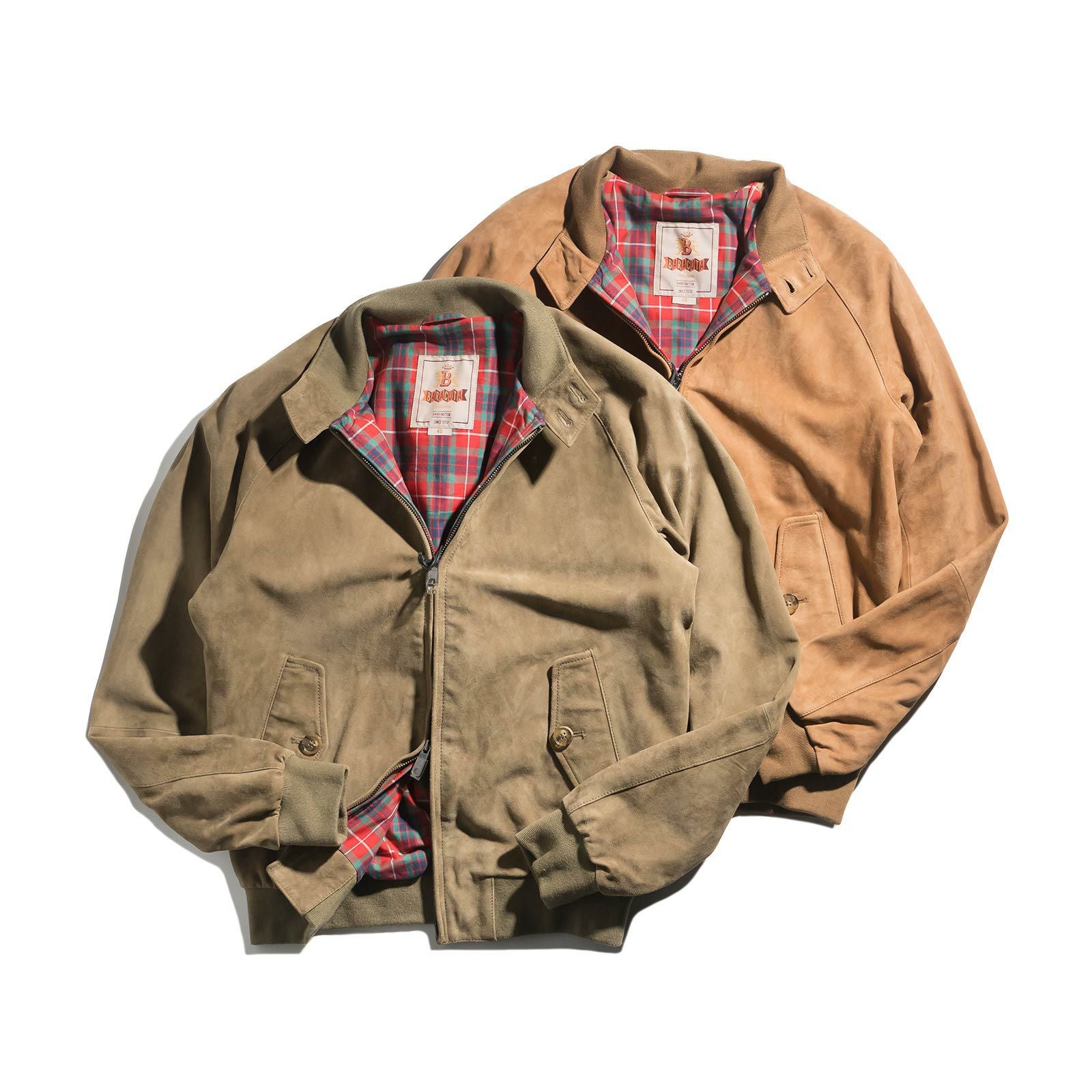 バラクータ BARACUTA スエードレザー G9 クラッシック ハリントン