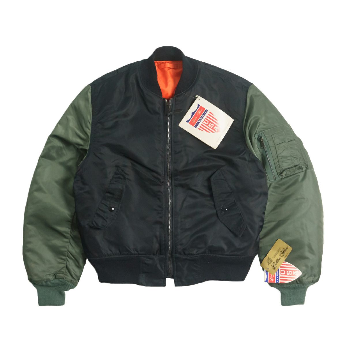 スピワック SPIEWAK MA-1 ブラック/セージ 42サイズ アメリカ製 デッド