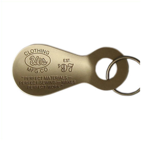 Brass shoehorn keychain – UES OFFICIAL ONLINE SHOP