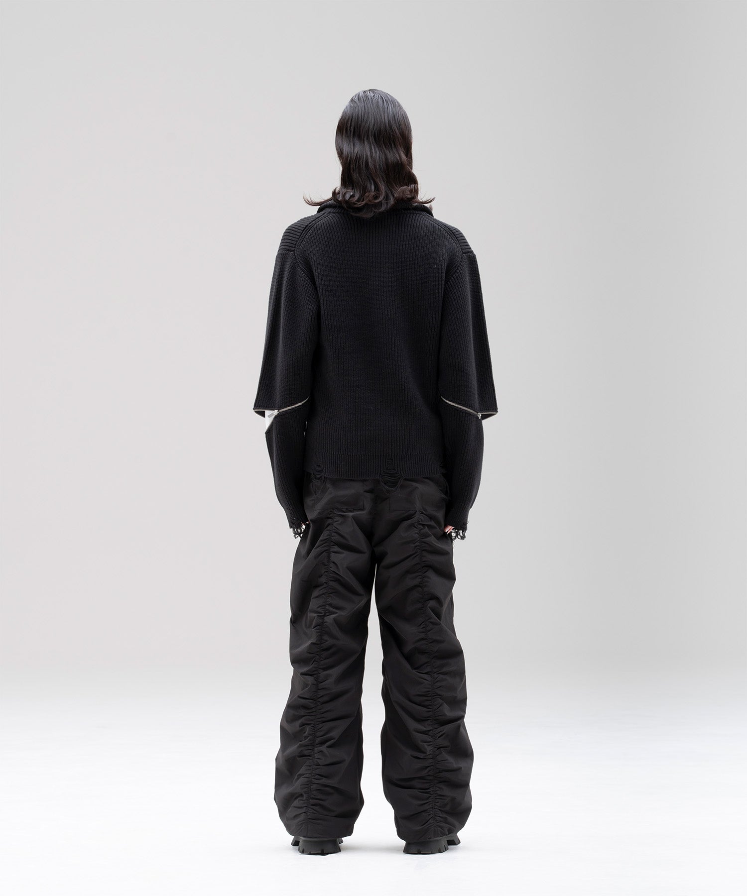 zip damage drivers knit – Jent Louis