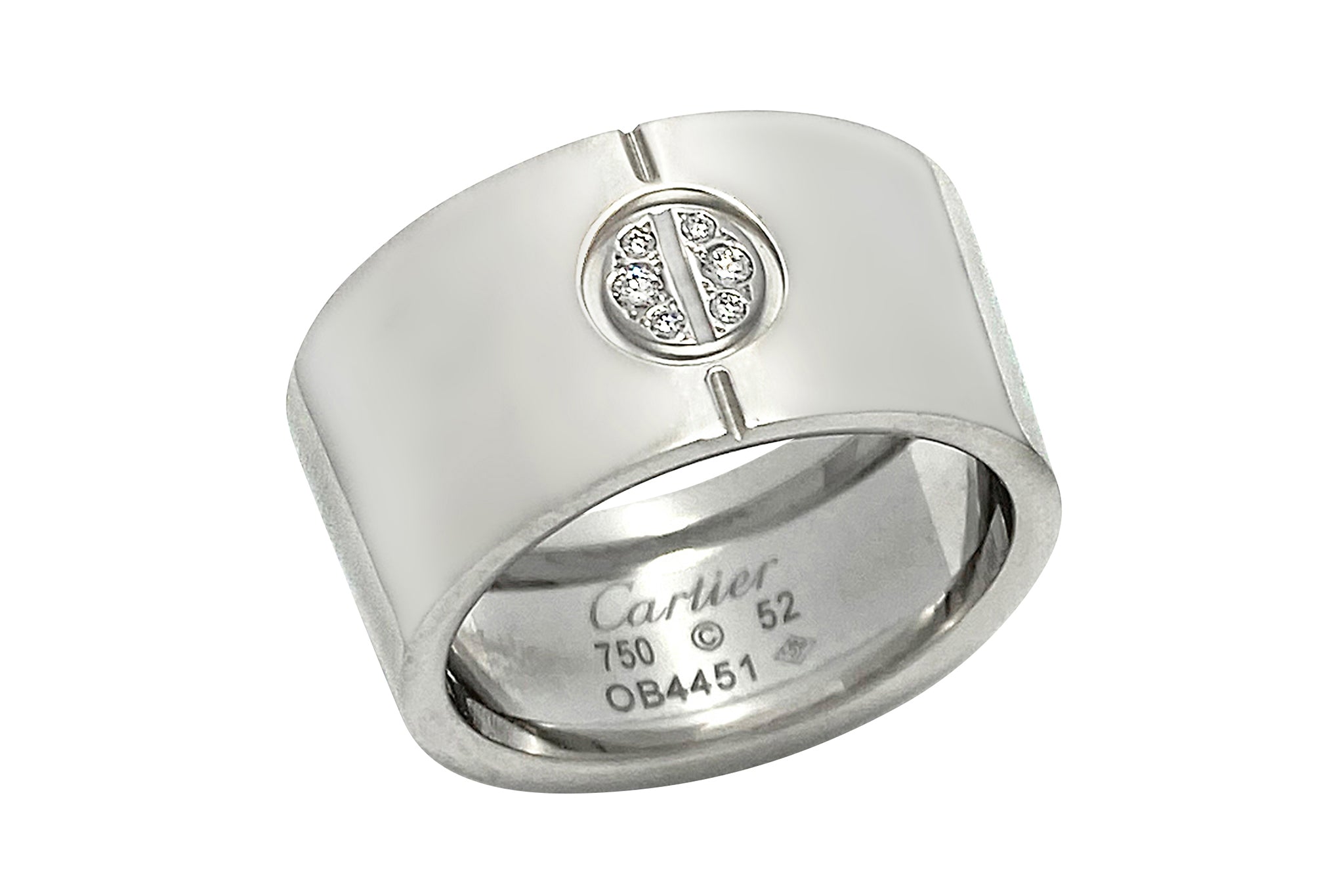 Cartier 【カルティエ】K18WGダイヤモンドリング (NO.62035) – JEX宝石