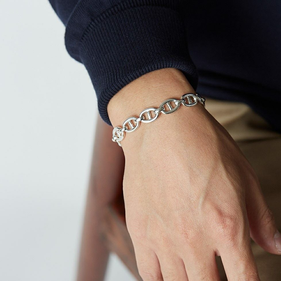 XOLO JEWELRY [ショロジュエリー] アンカーリンクブレスレット 10mm