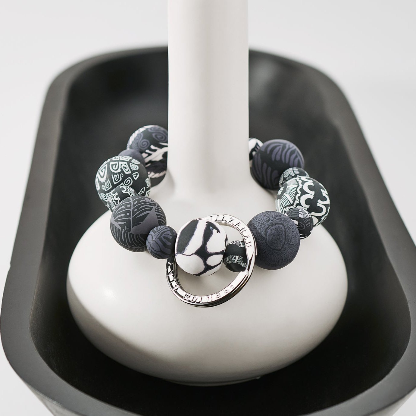 Noir Wrist Keychain - JILZARAH