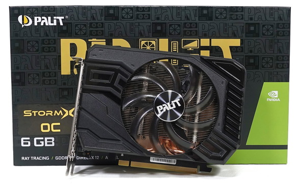 Palit GeForce RTX 2060 6GB StormX OC」をレビュー。国内最安値のMini