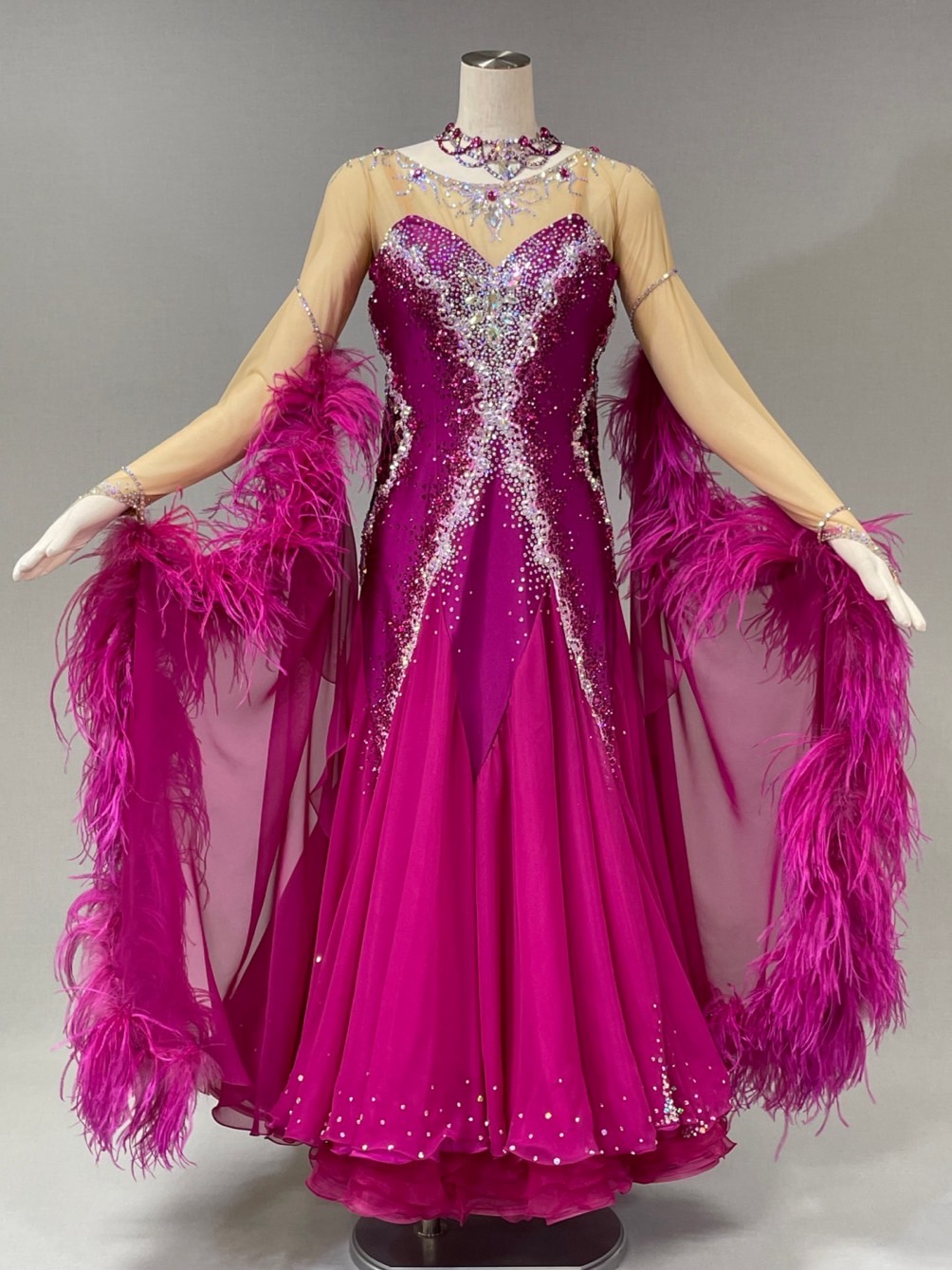 社交ダンス】チャコット Dance Sport スタンダードドレス チャコット