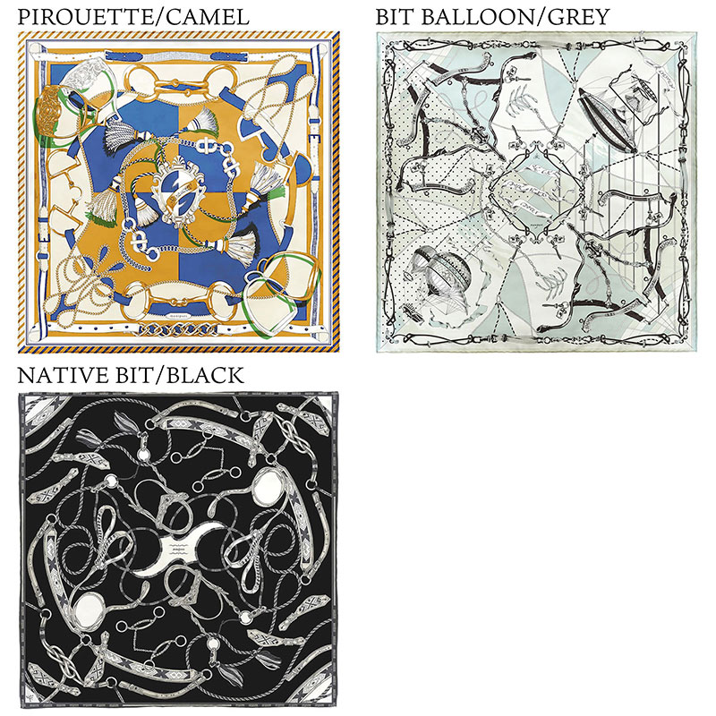 manipuri マニプリ ウールシルクストール 120x120 | jolisac