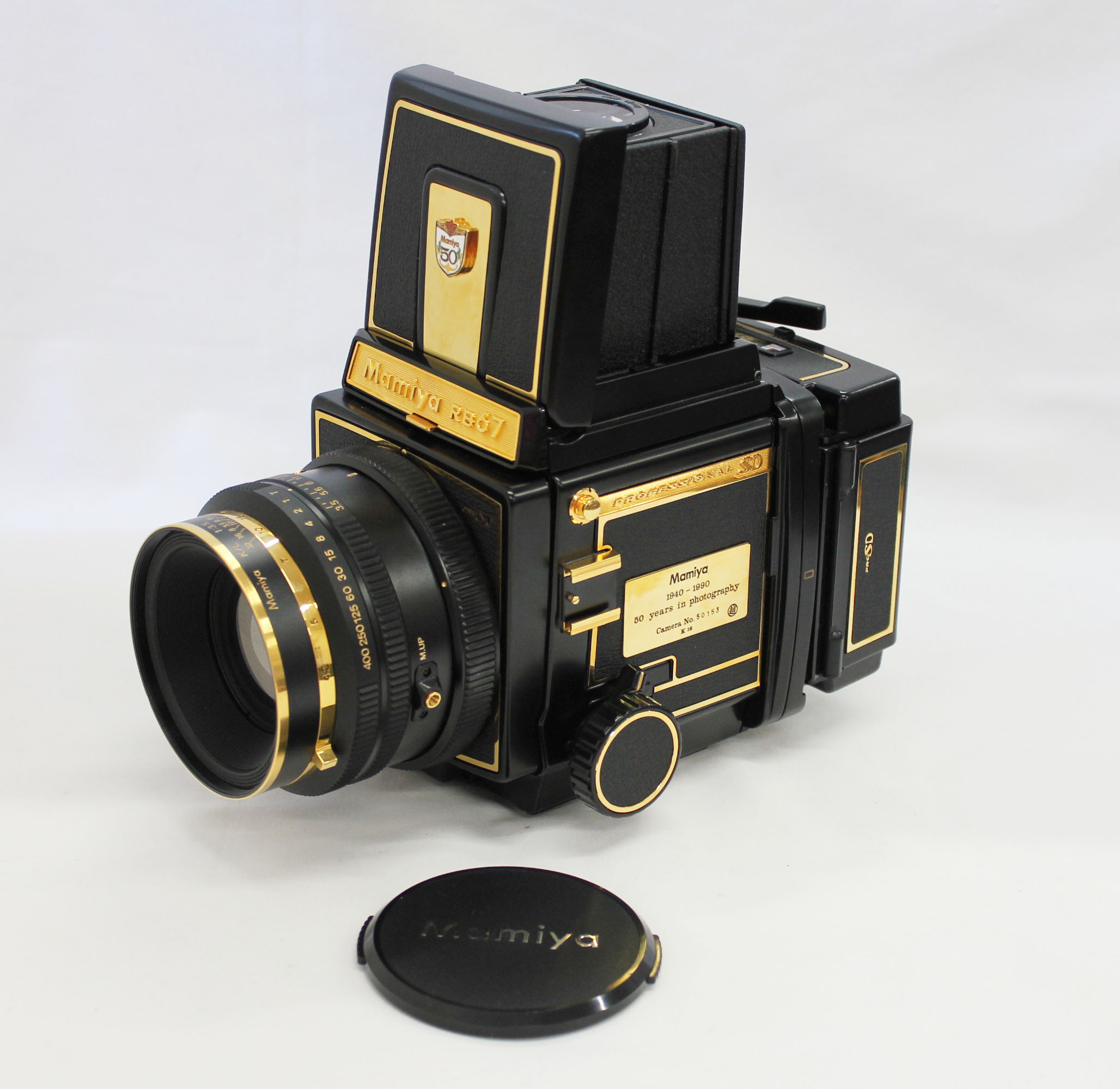 Mamiya RB67 Pro SD Gold K/L 127mm F/3.5 50 Years Limited Edition