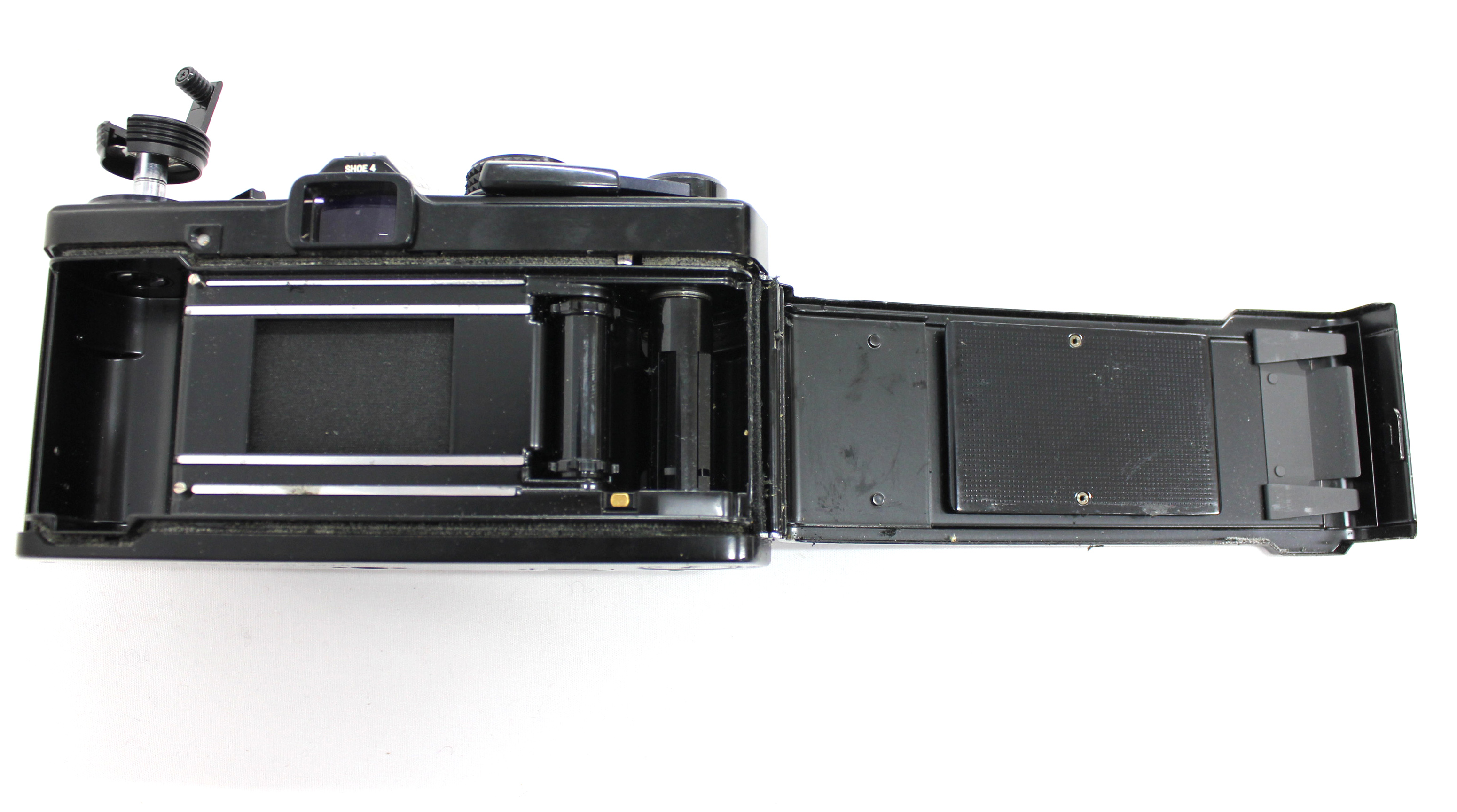 Olympus OM-2n Black with OM-System Zuiko MC AUTO-S 50mm F/1.4 Lens