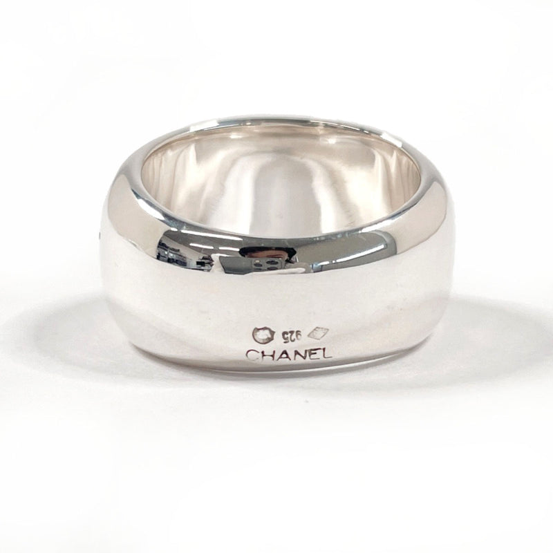 CHANEL Ring logo vintage Silver925 #US 6 1/4 Silver Women Second