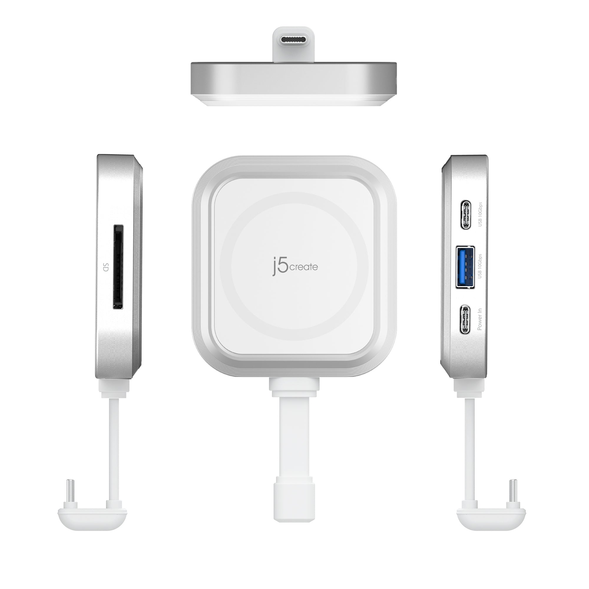JCH168W USB-C マグネット搭載 4in1 マルチハブ（iPhone専用） – new