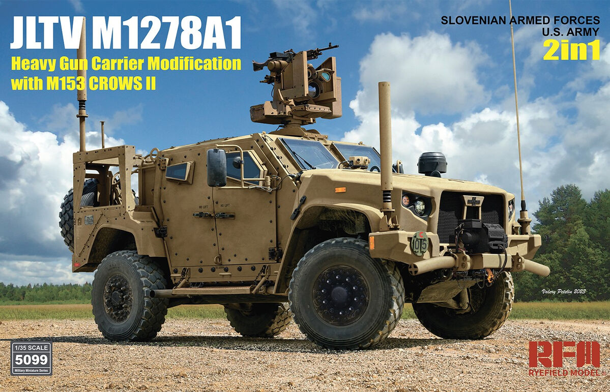 JLTV M1278A1 Heavy Gun Carrier Modification With M153 CROWS II 2