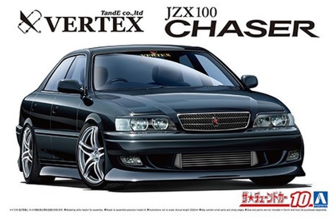 Toyota VERTEX JZX100 Chaser Tourer V '98 Aoshima 05981
