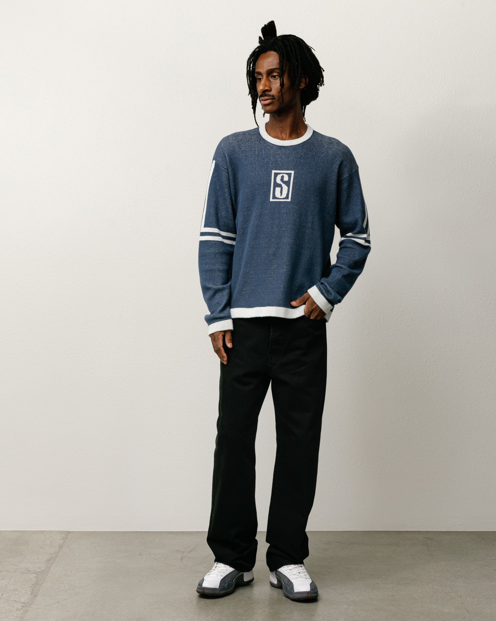 Alpine Sweater – Blue | Tops & Knits | Stüssy Japan