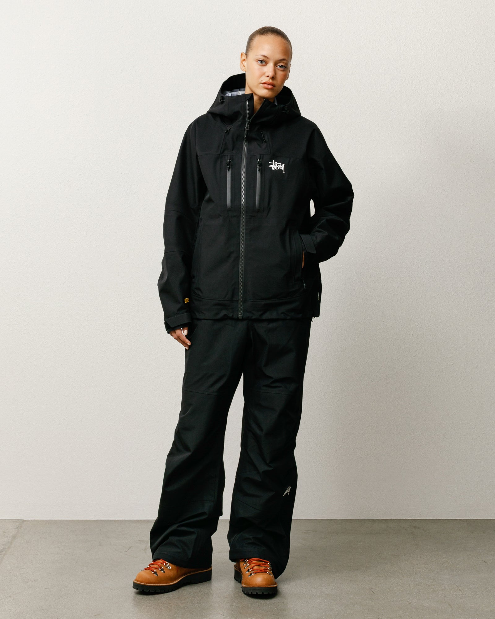 Gore-Tex® Bib – Black | Outerwear | Stüssy Japan