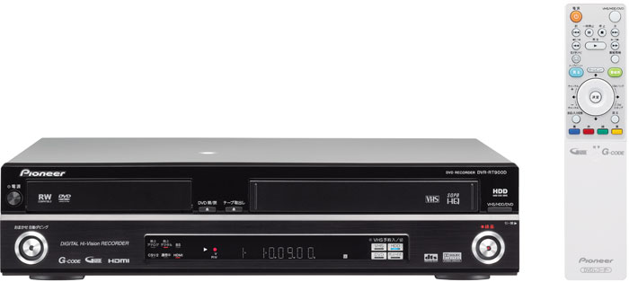 DVR-RT900D 商品概要 | DVDレコーダー | レコーダー・LDプレーヤー