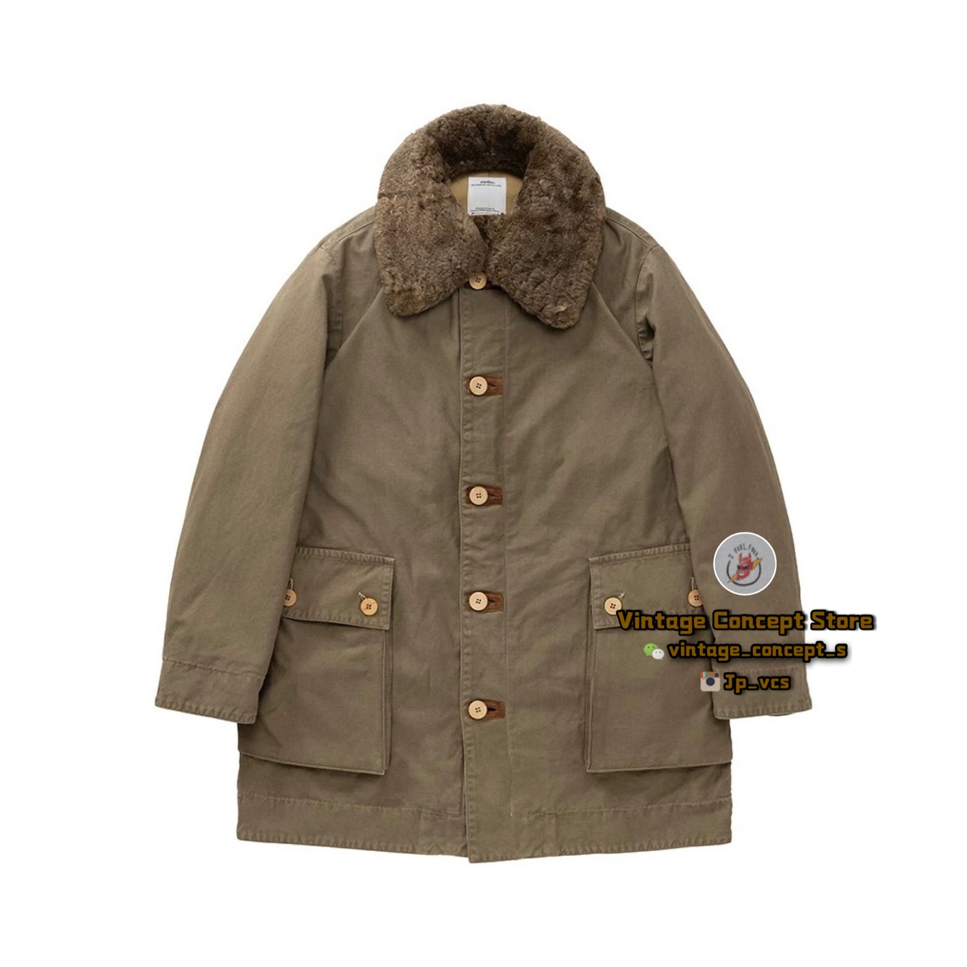 visvim 24AW WINFIELD COAT – Vintage Concept Store