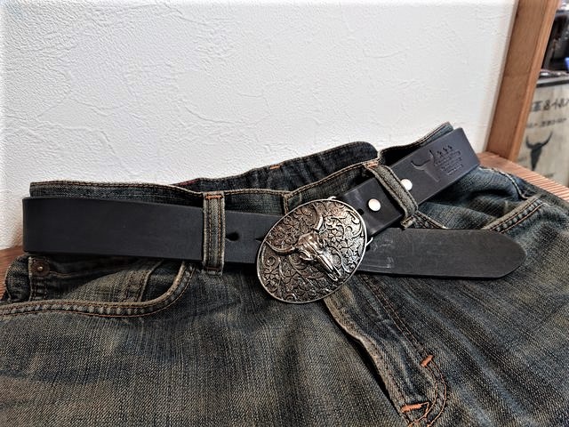 JUN COMPANYオリジナルデザイントップバックル 【アンティークシルバー