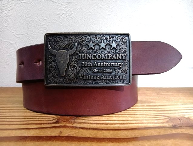 JUN COMPANYオリジナルデザイントップバックル 【20thアニバーサリー