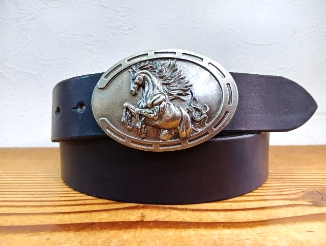 JUN COMPANYオリジナルデザイントップバックル 【暴れ馬】 JC-007