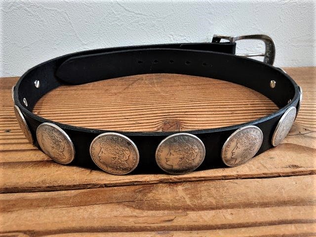 コンチョベルト【MORGAN DOLLAR CONCHO 】 38mm