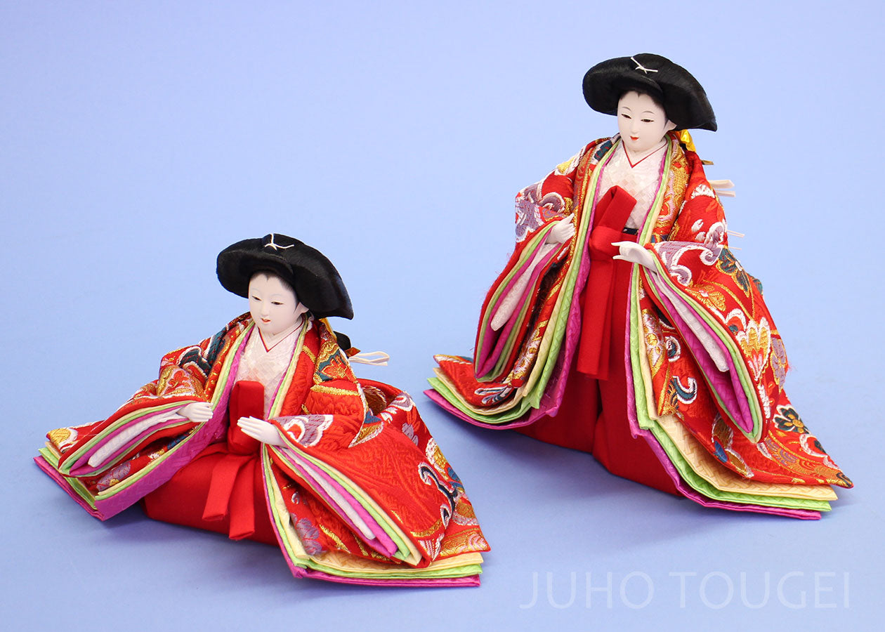 雛人形七段飾り105cm幅 十番十五人 – 寿鳳人形の東芸