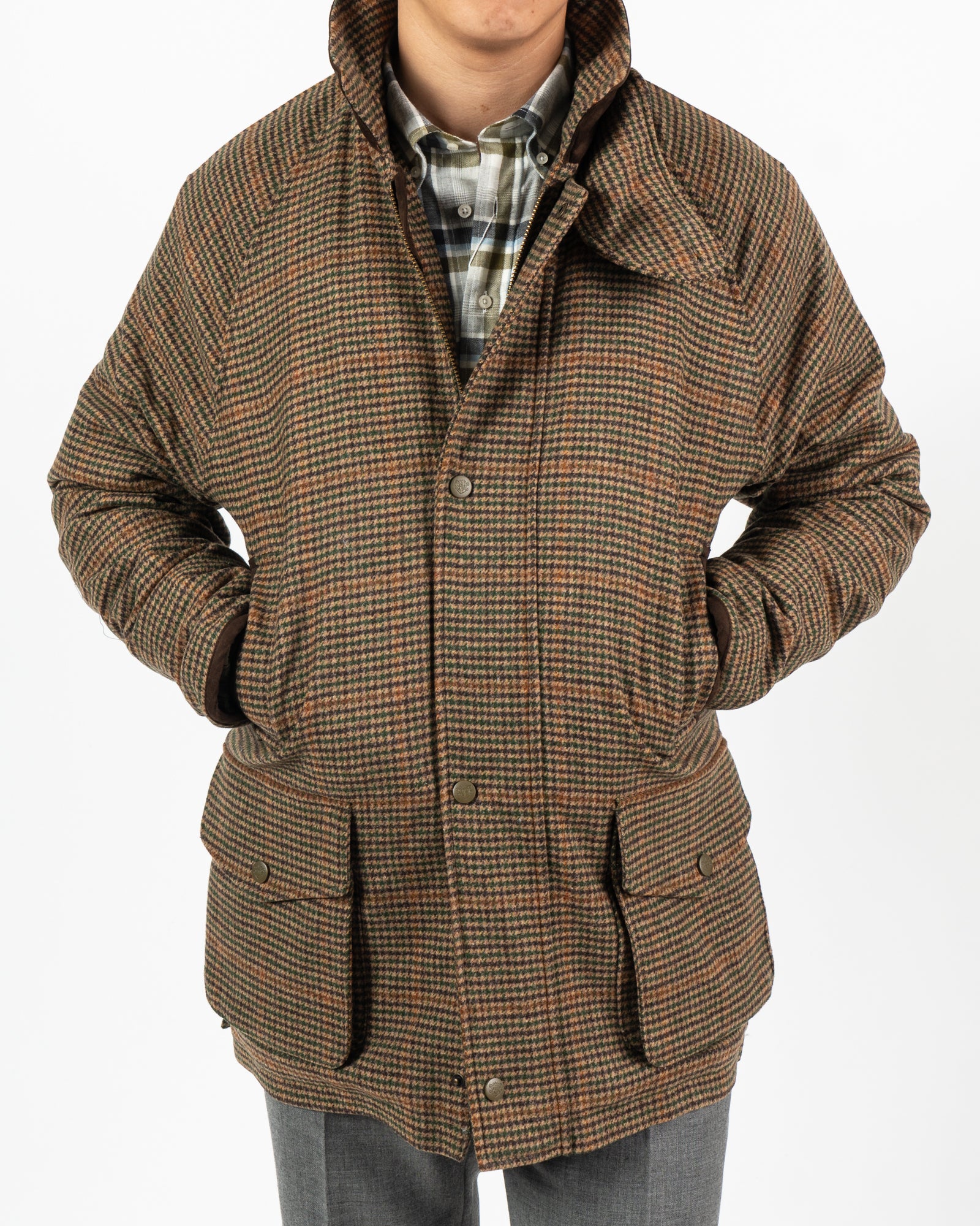 Alan Paine Surrey Waterproof Tweed Coat – Julian's