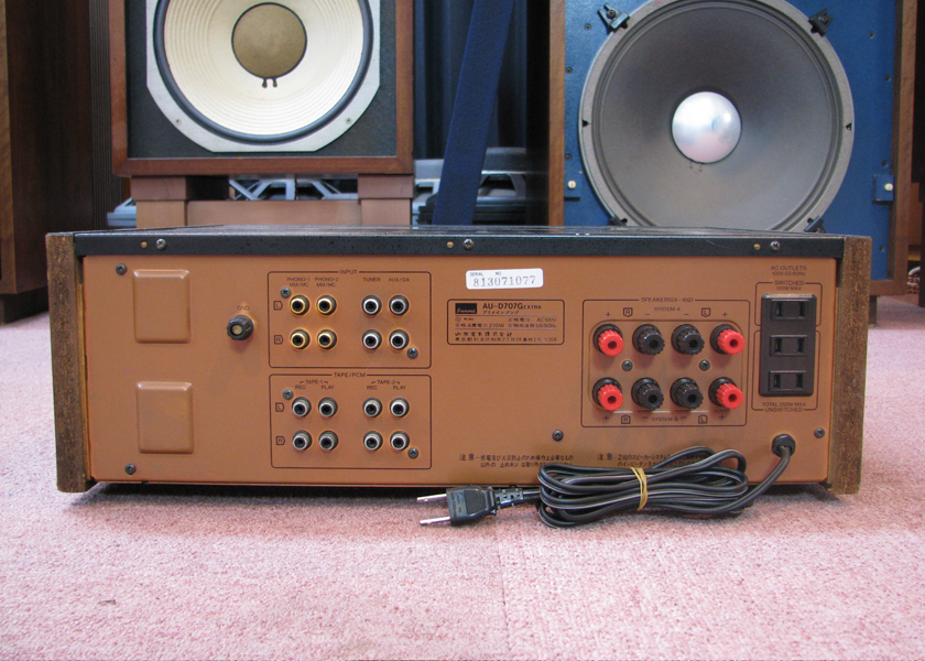 SANSUI AU-D707G EXTRA プリメインアンプ - 中古オーディオの販売や