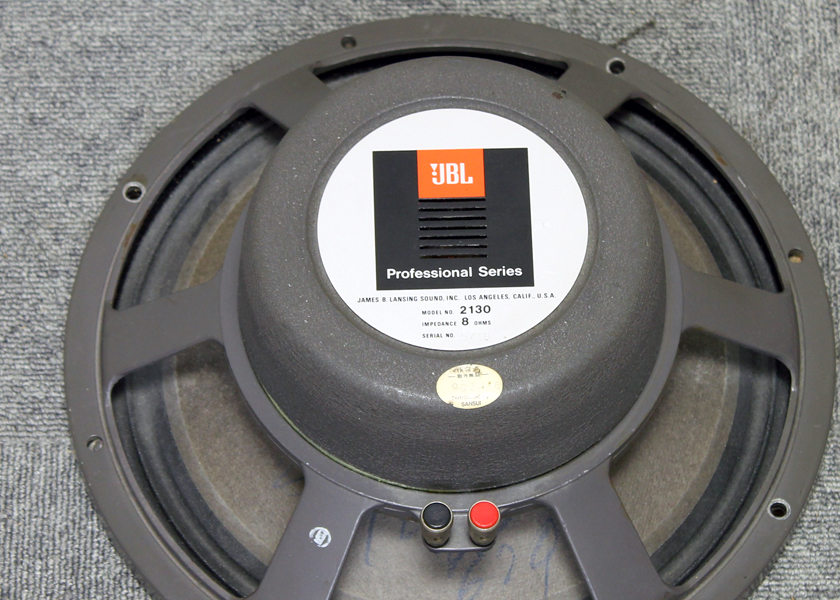 JBL 2130 8Ω 30cm フルレンジユニット - 中古オーディオの販売や買取