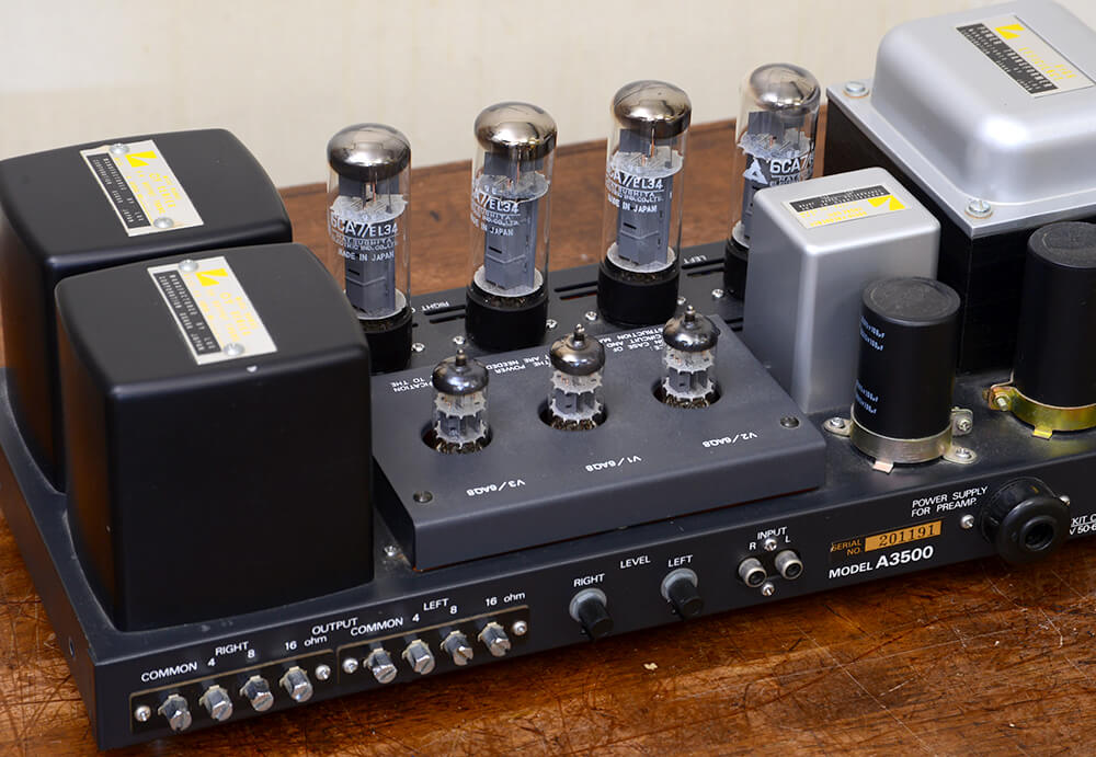 LUXKIT A3500 真空管パワーアンプ / 札幌の中古オーディオ・レコード