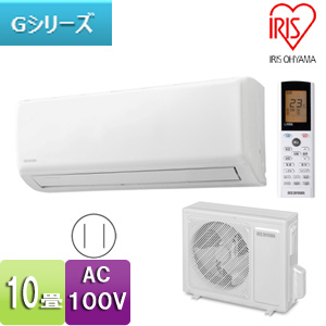 IHF-2804G+IHR-2804G｜アイリスオーヤマルームエアコン[Gシリーズ][100V]