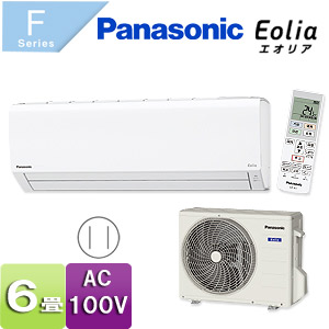 CS-229CF-W+CU229CF｜パナソニックルームエアコン[Fシリーズ][100V]