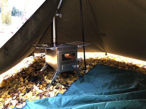 バンドックソロベースに薪ストーブを投入！工夫が必要だ… | ミガルドア