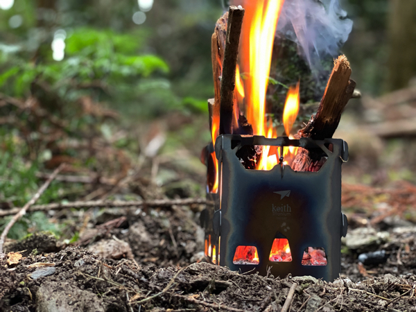 Keith（キース）「チタンウッドストーブ」期待以上に良い！ | ミガルドア