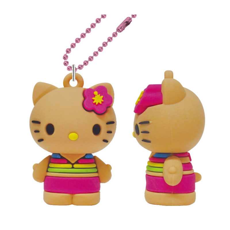 PVCマスコット｜ハローキティ（日焼けシリーズ）[ピンク] | 株式会社