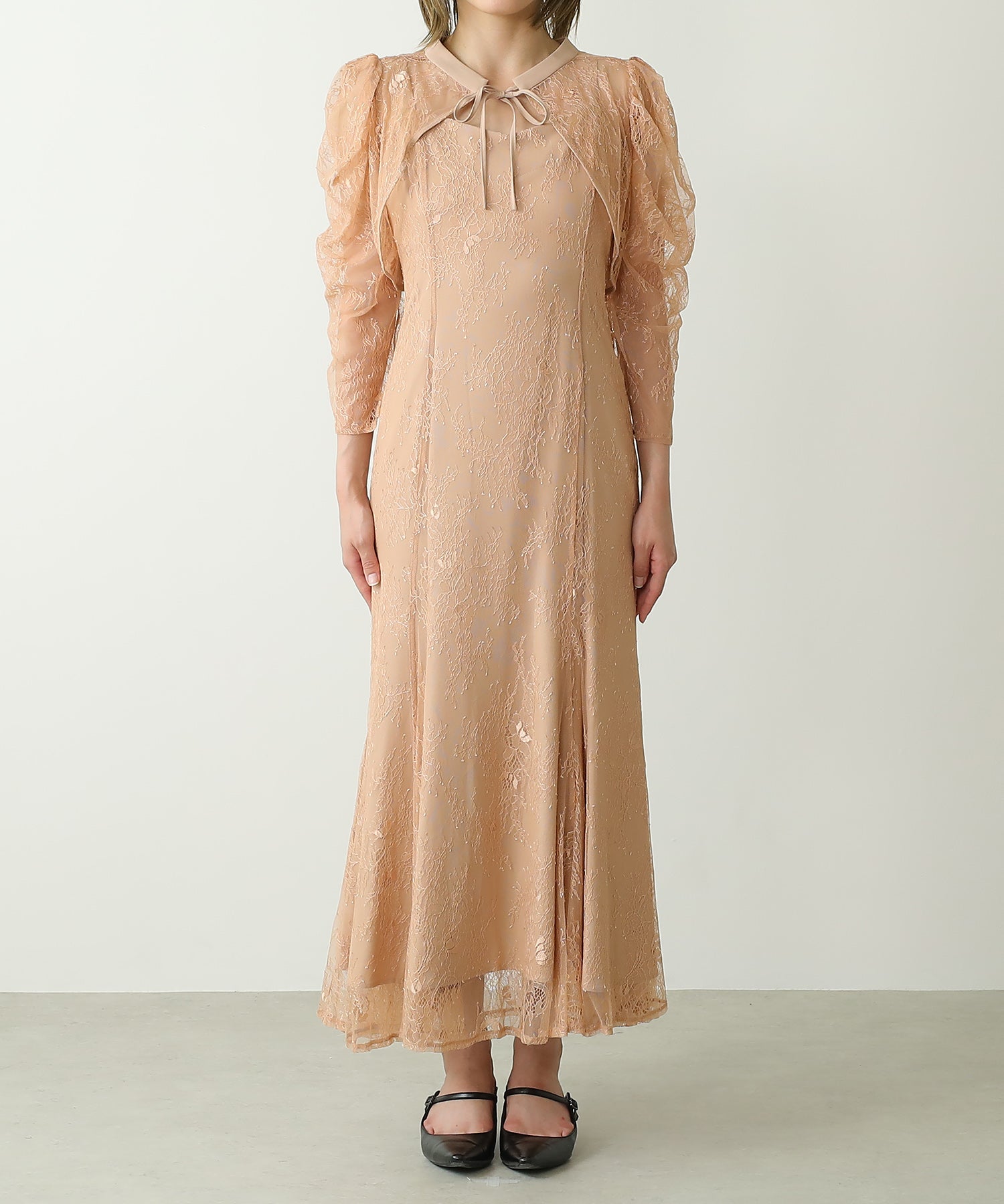 3way レースボレロセット 結婚式 オケージョン ドレス