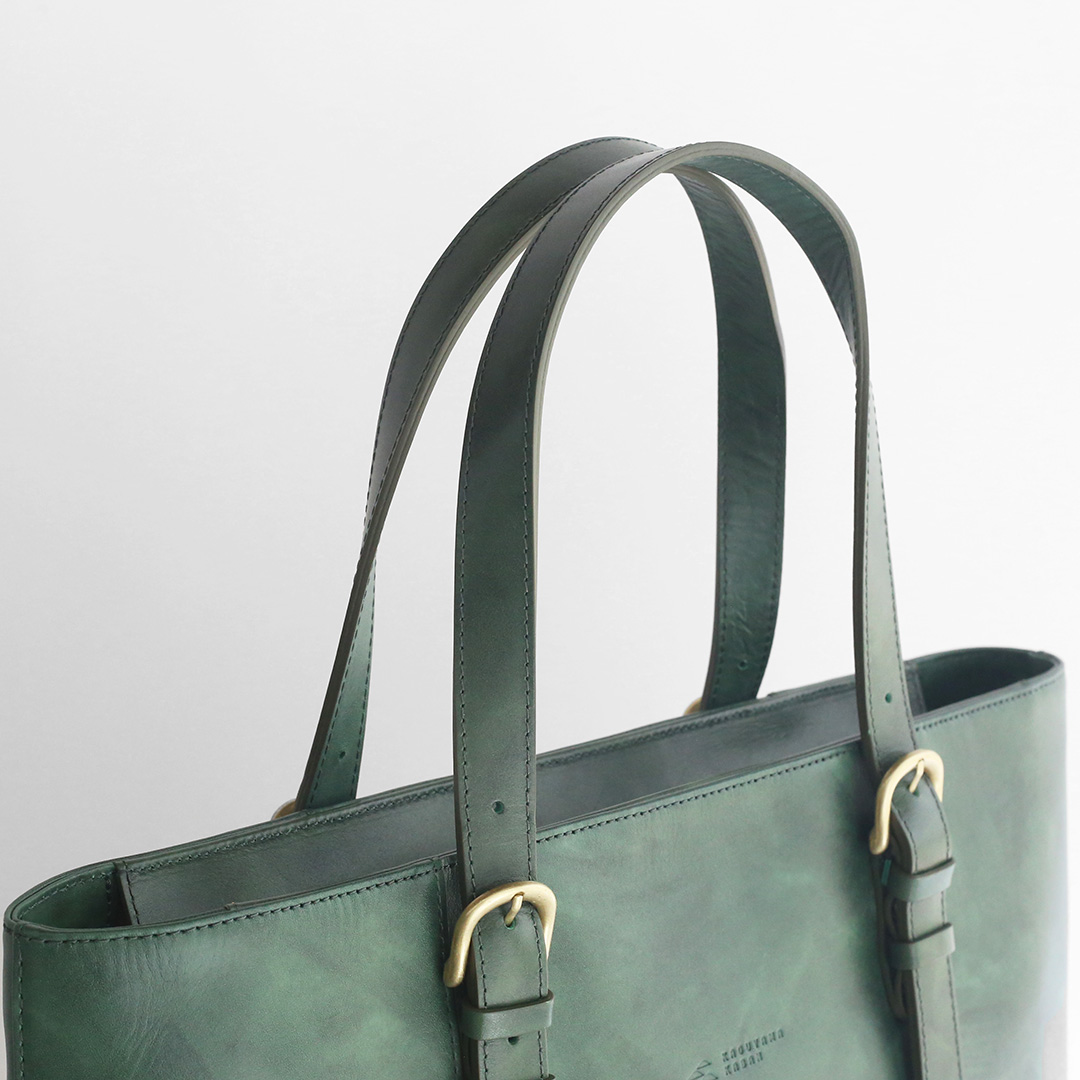 オリーブレザートート | 香久山鞄