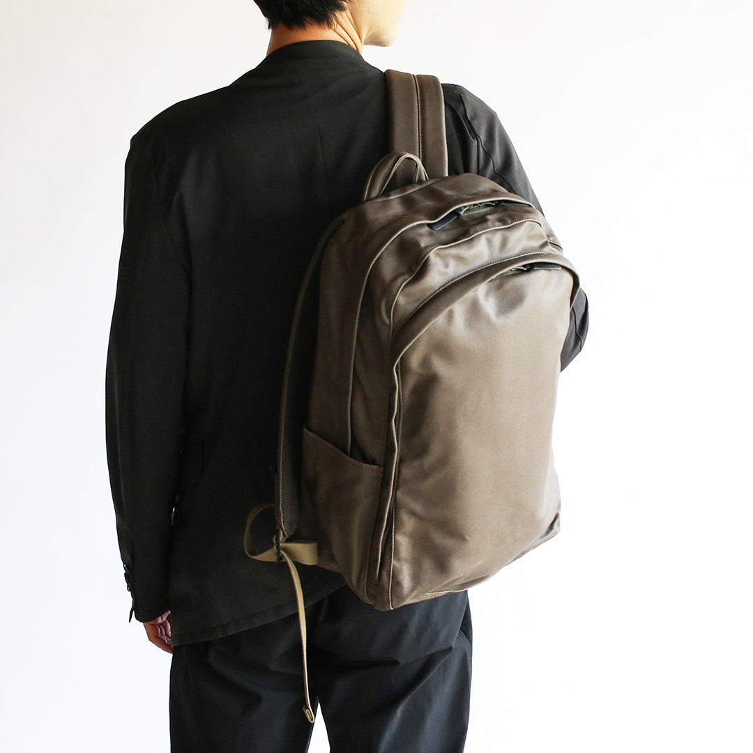 センニチ帆布のバックパック(L) | 香久山鞄