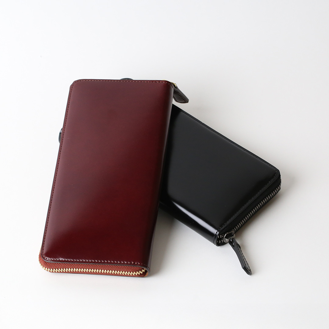 コードバン ラウンドファスナー長財布 | 香久山鞄