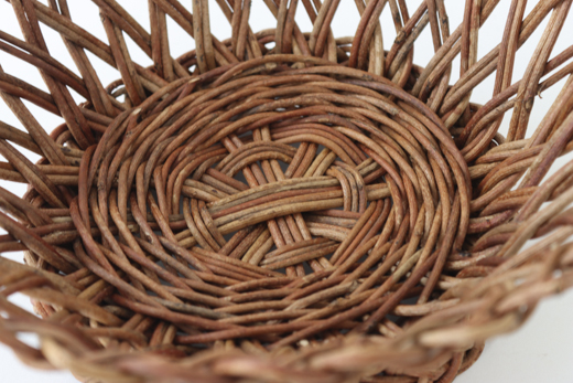 青森 あけび 菊皿（小）