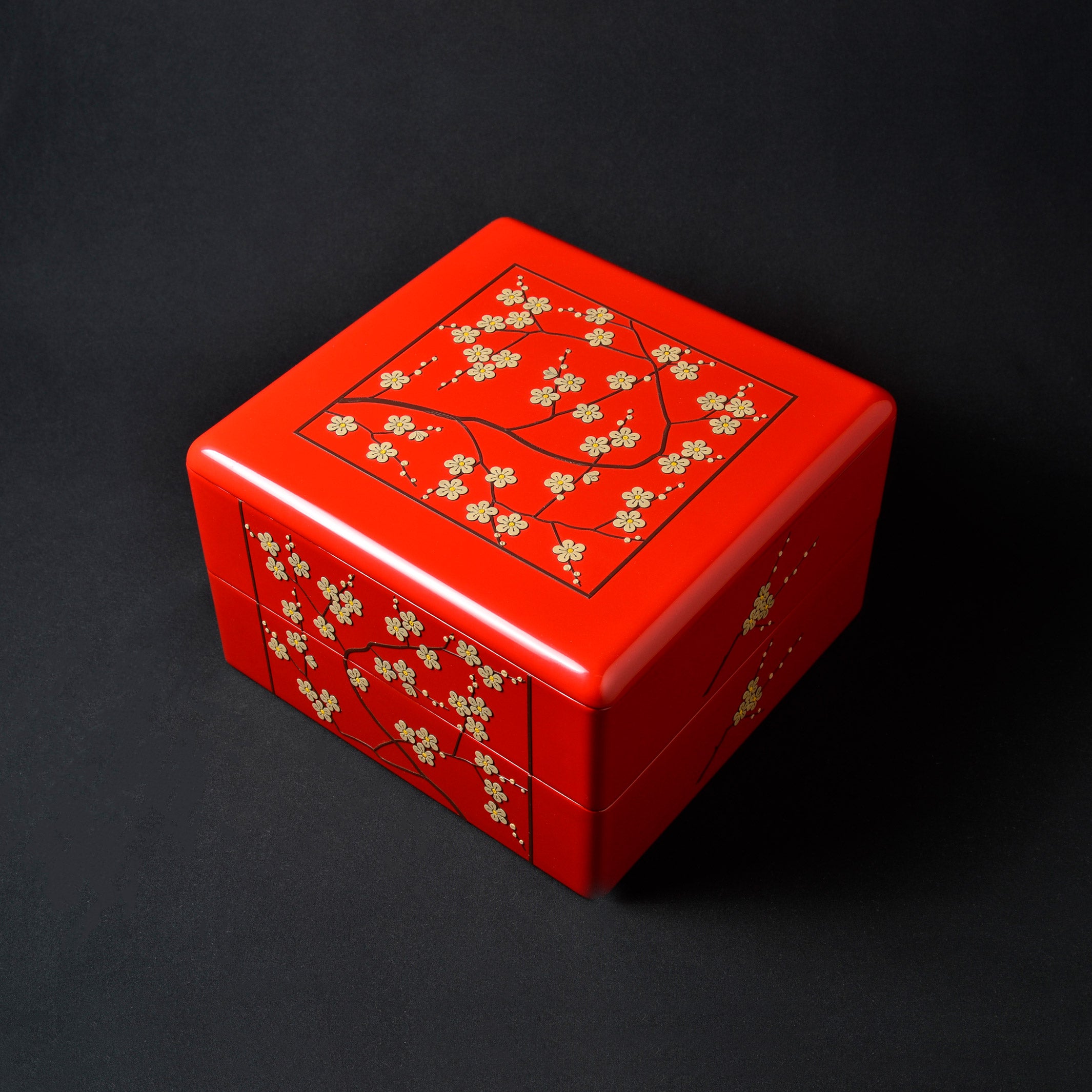 重箱– 角萬漆器