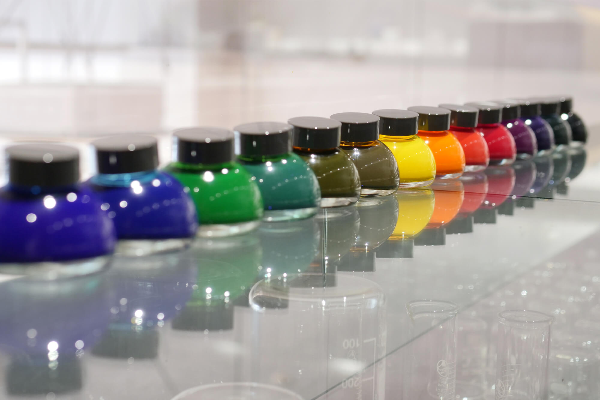 Inkstand colour - Twinkle yellow カキモリオリジナル顔料インク