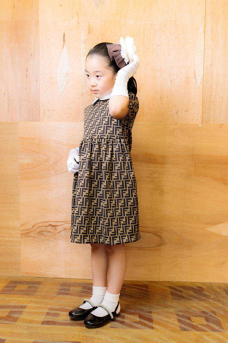 FENDI 半袖ワンピース 最終値下げFendi 半袖ワンピース 黒 モンスター