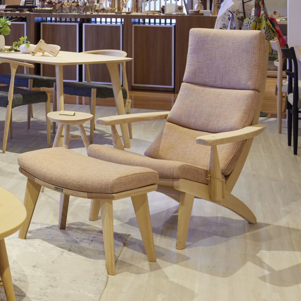 WILDERNESS カバーリングイージーチェアKLC54(オーク) – 柏木工株式