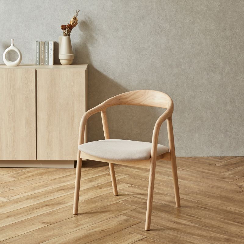Norna white】チェア【ファブリックタイプ】 – 河口家具製作所