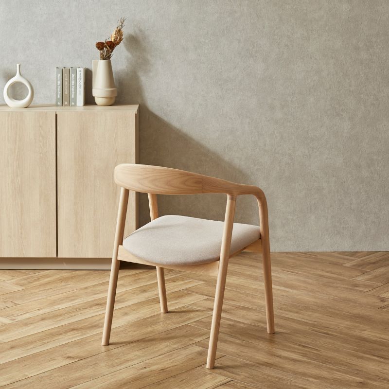 Norna white】チェア【ファブリックタイプ】 – 河口家具製作所